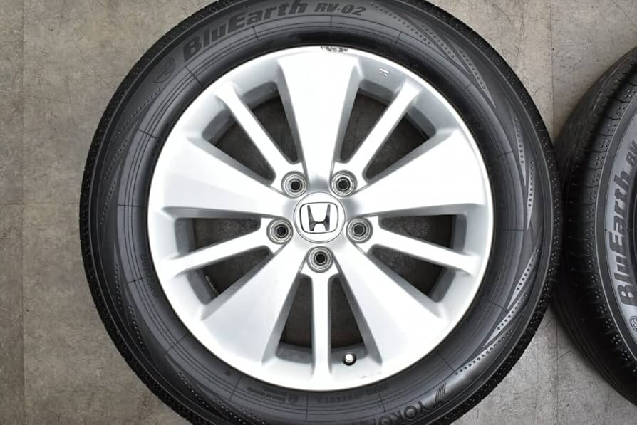 ホンダ 純正17インチホイール 215/60R17 4本セット タイヤホイール 4本セット Rayone Racing A054 17インチ 7.5J 5H